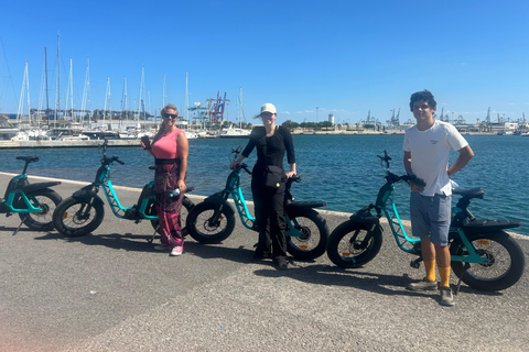 Valencia alles in één: stranden, oude stad &amp; stadskunsten per E-bikeGedeelde Tour Valencia Alles in één