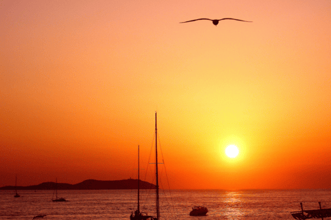 Ibiza: Sunset Boat Tour with Water Sports, Open Bar & Tapas