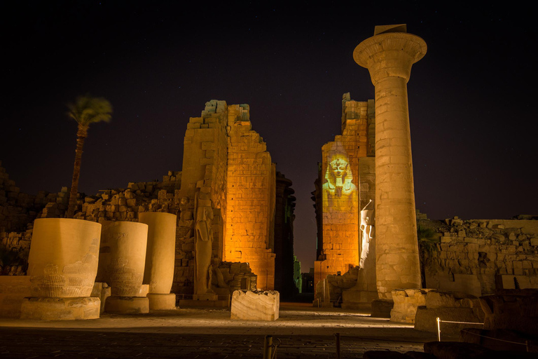 Luxor: Private Karnak Sound & Light Show with Entry Ticket