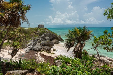 From Cancun: Tulum & Coba Tour with Cenote Swim & Lunch