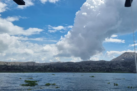 私人观光：大雅台高地和塔尔火山游船私人观光：大雅台中部地区和塔尔火山游船