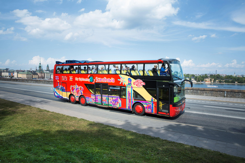 Stockholm: 24 hour Hop On-Hop Off Bus Tour