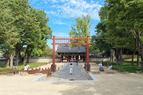 Da Seul: villaggio di Jeonju Hanok e tempio Maisan TapsaDa Seul: villaggio Hanok di Jeonju e tempio Maisan Tapsa