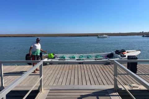 Tavira : promenade en bateau vers les villages de pêcheurs de Santa Luzia et Cabanas
