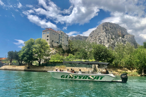 Omiš, Croatia: Cetina River Glassboat Cruise And Beer Garden(Private) Omiš: Cetina River Boat Cruise and Beer Garden