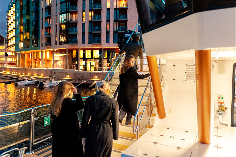 Oslo: New Years Eve Fireworks Cruise with Glass of Bubbly