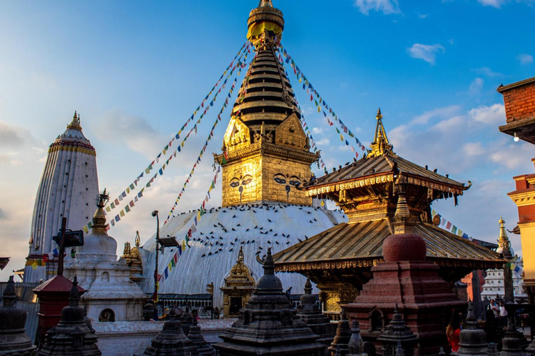 Kathmandu: 7 siti patrimonio dell&#039;umanità tour guidato di 1 giornoTour di 1 giorno in 7 siti dell&#039;UNESCO