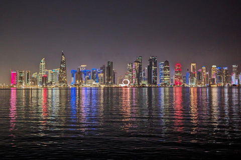 Doha in one day! Sightseeing Tour with Dhow Boat & Full Meal Doha in one day Sightseeing Tour with Dhow Cruise & Dinner