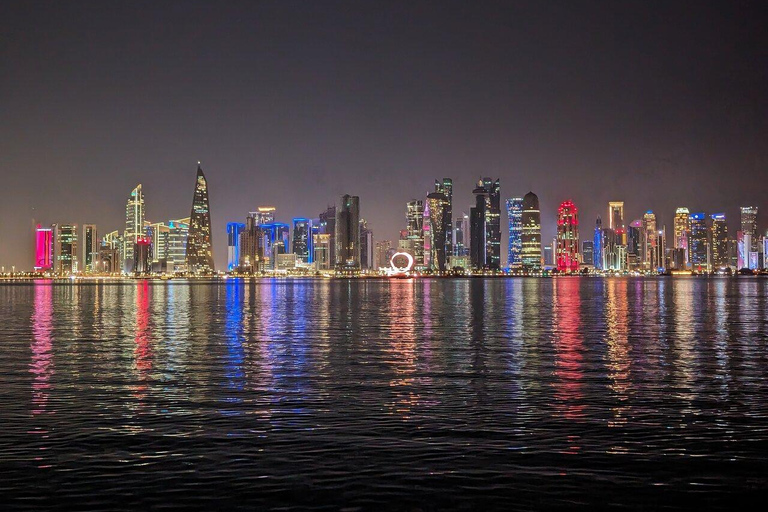 Doha in one day! Sightseeing Tour with Dhow Boat & Full Meal Doha in one day Sightseeing Tour with Dhow Cruise & Dinner