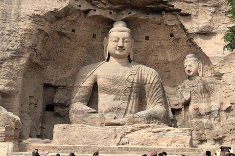 From Datong: Yungang Grottoes and Hanging Temple Day Tour