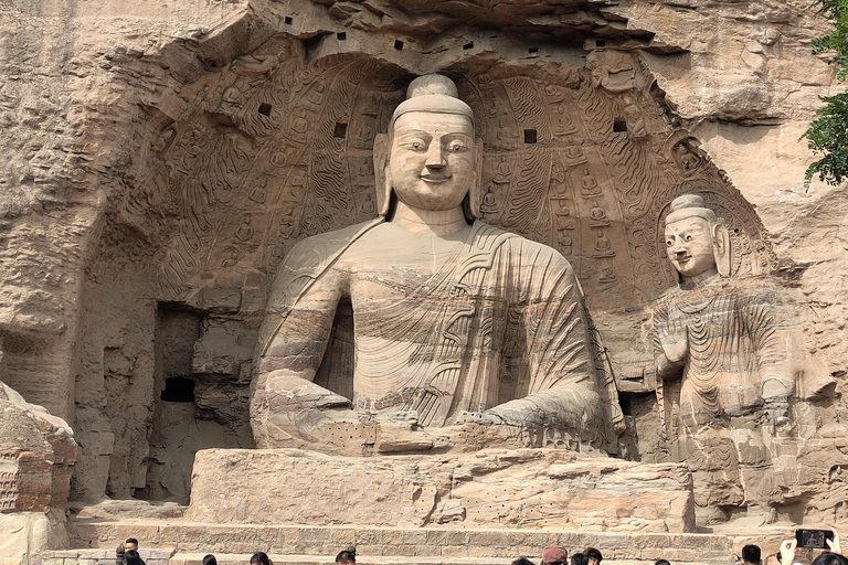 From Datong: Yungang Grottoes and Hanging Temple Day Tour
