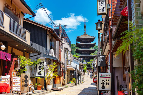 Kyoto Kiyomizu-dera,Nara Park och tempel UNESCO dagstur9:50 möte på Kyoto station