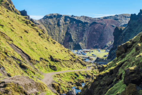 Vik: Thakgil Canyon and Remundargil Waterfall Tour Vik: Thakgil Canyon and Remundargil Waterfall Tour 5-8 pax