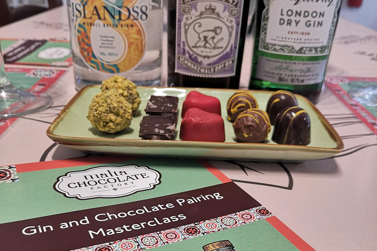 Malte : Atelier de dégustation de gin et de chocolat