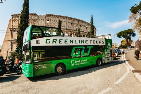 Rome Hop-On Hop-Off Panoramic Bus 24/48-Hour Tickets Panoramic Open-Top Bus 24-Hour Ticket
