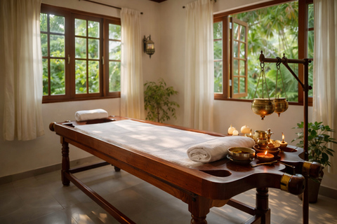 Mirissa: Relaxing Massage Treatment & Yoga Retreat near Lake Yoga & Massage Retreat with Pickup