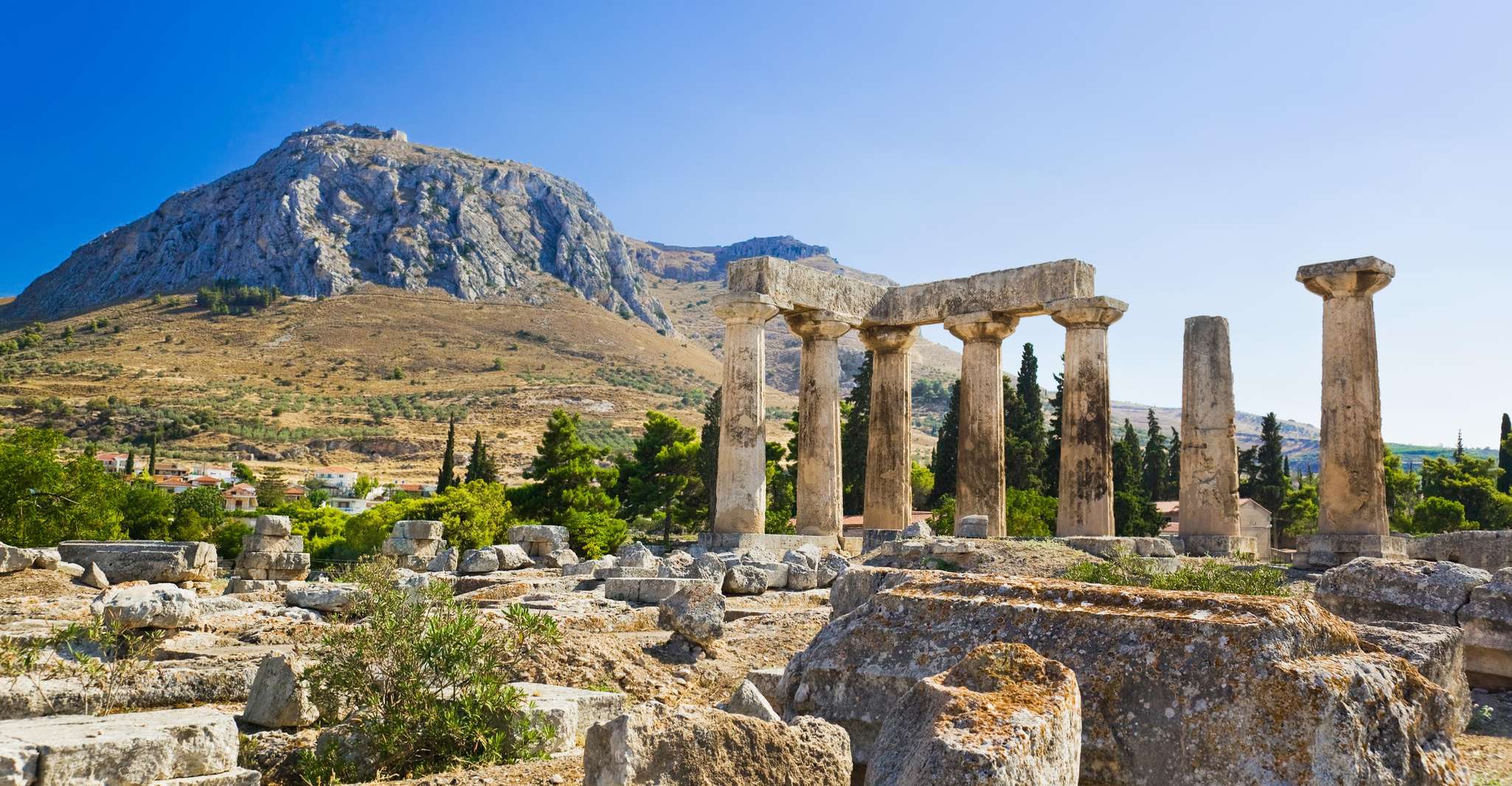 From Athens: Ancient Corinth Day Trip with Canal & VR Guide