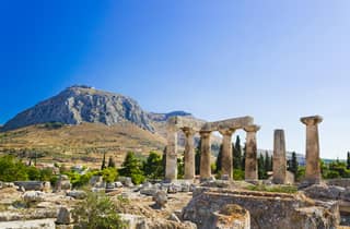 Da Atene: Escursione all'antica Corinto con guida al canale e VR