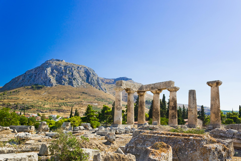 Vanuit Athene: Dagtrip naar het oude Korinthe met kanaal & VR-gids