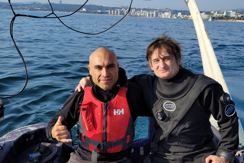 Boat ride through Valparaiso Bay Boat ride through the bay of Valparaíso