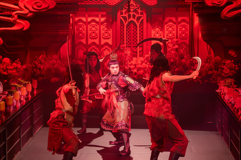 Shanghai: Silk Road Immersive Show with Hot Pot Dinner Regular Seat（Row 2~3）Only Lunch