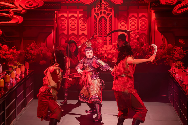 Shanghai: Silk Road Immersive Show with Hot Pot Dinner Regular Seat（Row 2~3）Only Lunch