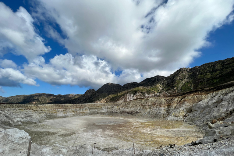 Nisyros komplette Tour: Nikia, Vulkan, Eborio, Mandraki.