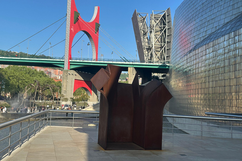 Bilbao: Private guided visit in Italian with a historian
