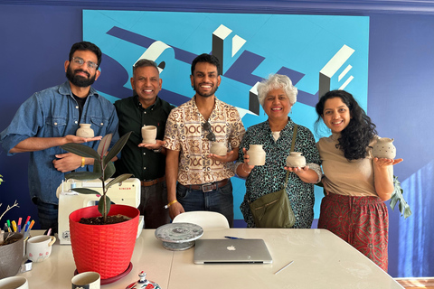 Antalya: Pottery Wheel Workshop - Shape Clay with Your Hands FOR FOREIGN GUESTS 1.5h (Without Firing - Quick Experience)