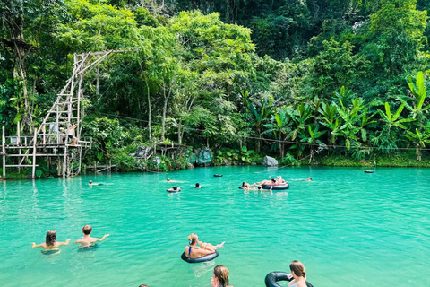 万荣：滑翔伞、三洞探秘、滑索体验、皮划艇、三湖之旅万荣：滑翔伞、三洞探险、滑索、皮划艇、三湖泊