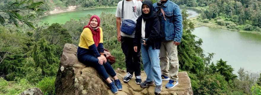 DE SEMARANG : EXCURSION À DIENG LEVER DE SOLEIL/CRATÈRE/VUE SUR LE LAC EN COULEUR