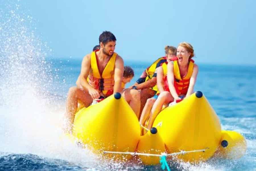 South Padre Island: Bananenboot-Bootsfahrt. Foto: GetYourGuide