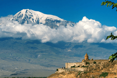 Must Go : Khor Virap, Azat, and Garni Temple Evening Tour Without Guide