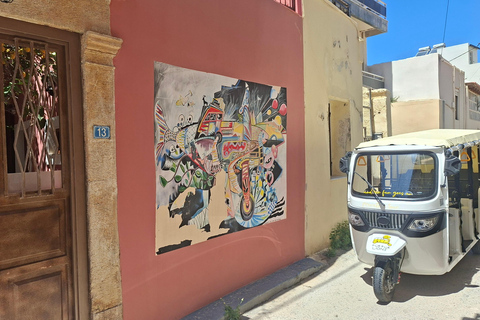 Heraklion: Electric Tuk Tuk City Tour 3 HOUR TOUR