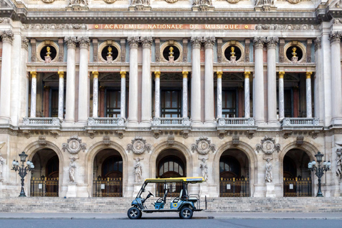 Golf Cart in Paris - Private Guided Tour - Pickup Included Le Special Day (10h) up to 3p