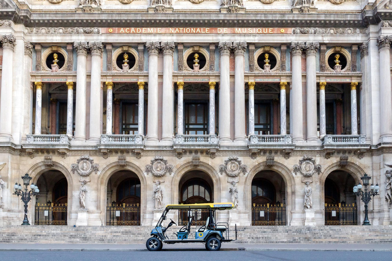 Golf Cart in Paris - Private Guided Tour - Pickup Included Le Special Day (10h) up to 3p