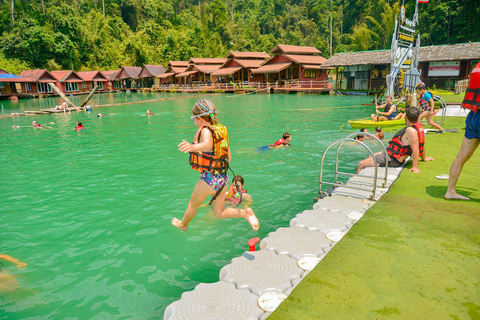 Vanuit Khao Lak: Eco Excursie bij Cheow Lan Meer met LunchVanuit Khao Lak: Eco Excursie bij Cheow Larn Meer met Lunch