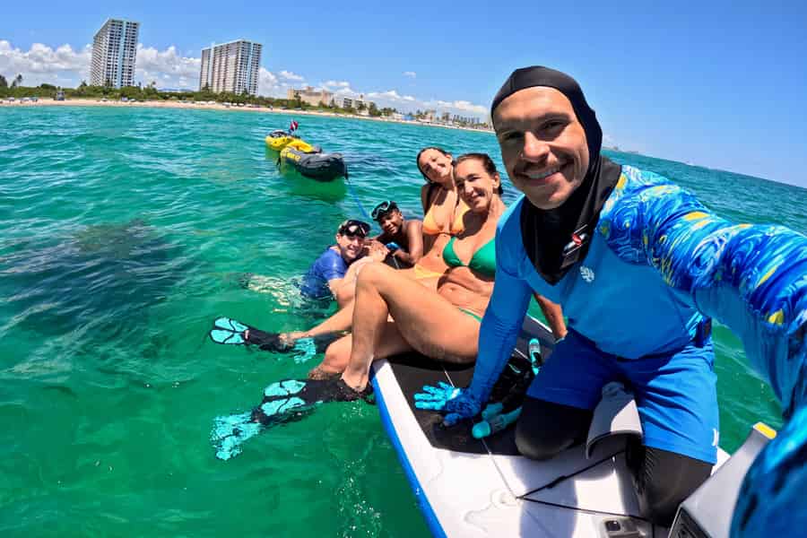 Fort Lauderdale: Schnorcheln, Kajak & SUP mit Riffen & Skulpturen. Foto: GetYourGuide