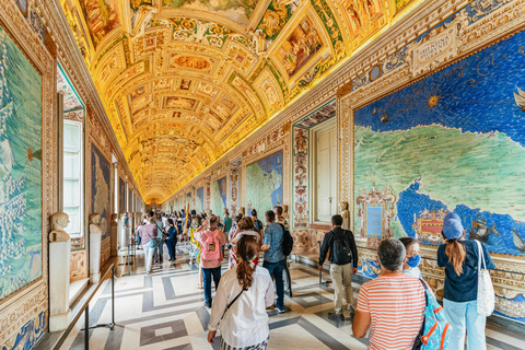 Rome: Vaticaan, Sixtijnse Kapel en Sint-Pietersbasiliek TourRondleiding in het Frans