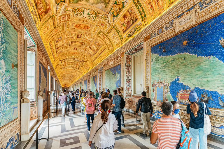 Rome : Visite du Vatican, de la chapelle Sixtine et de la basilique Saint-PierreVisite guidée en français