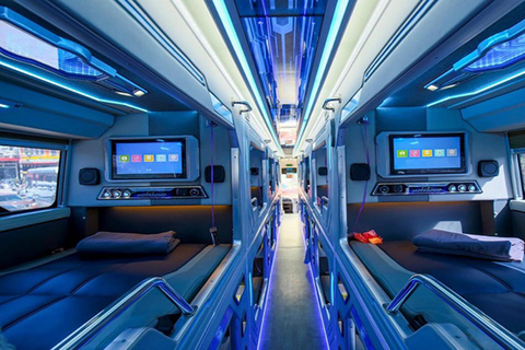 Hanoi: Transfer from/to Sapa by Private Cabin on Sleeper Bus Sleeping Bus from Sapa to Hanoi