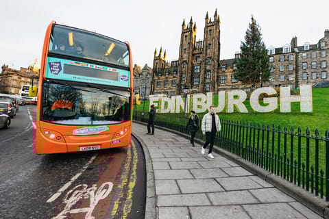Edinburgh: Britannia Tour: Hop-On Hop-Off City tai Britannia Tour