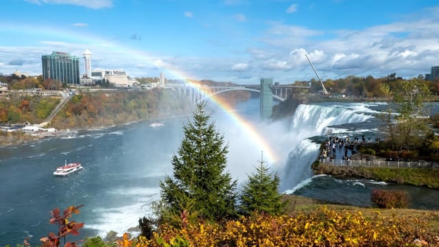 Au départ de New York : Excursion d&#039;une journée aux chutes du Niagara avec le Maid of the Mist