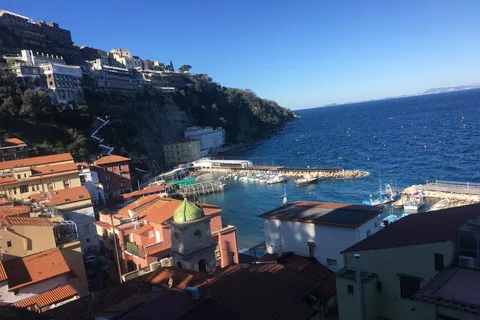 Sorrento: gåture og mad