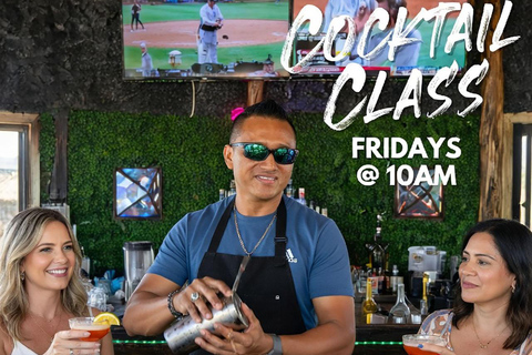 San Pedro: Overwater Cocktail Class with Bites