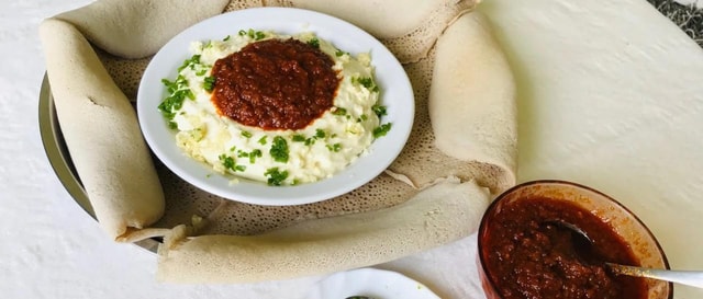 Northern Ethiopia Flavors: Hilbet & Tihlo Food Experience
