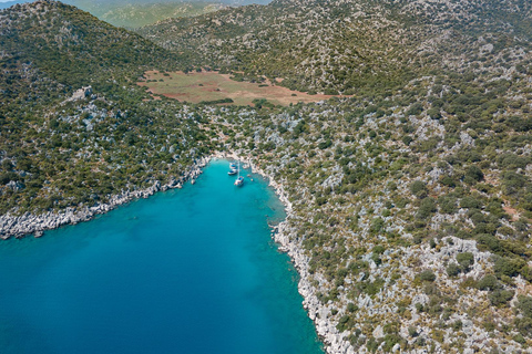 Navega na Turquia: Fethiye Kekova Fethiye Cruzeiro em Gulet de idades mistas