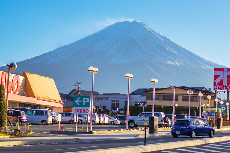 Mt.Fuji:Lake Kawaguchi,Yamanaka & Onsen Day Tour From Tokyo 8:30am pick-up at Shinjuku Station