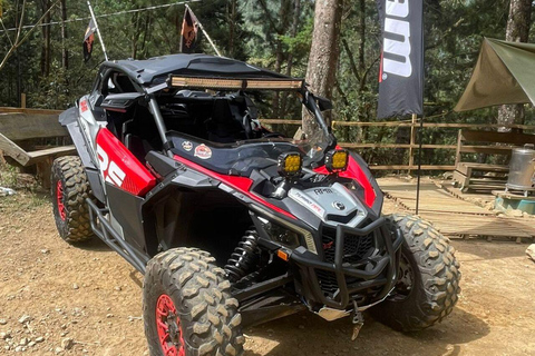 Medellín: Guided forest tour in SxS / UTV in Can-Am Turbo RR XRS 200hp Medellín: Guided forest tour on a Can-Am Turbo RR XRS 200hp UTV