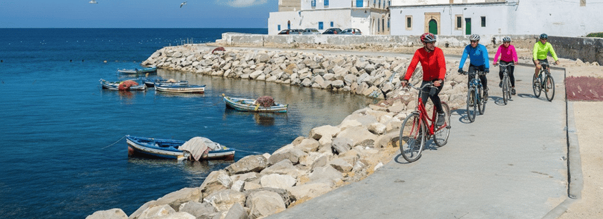 Mahdia : Visite citadine à vélo ou en trottinette électrique